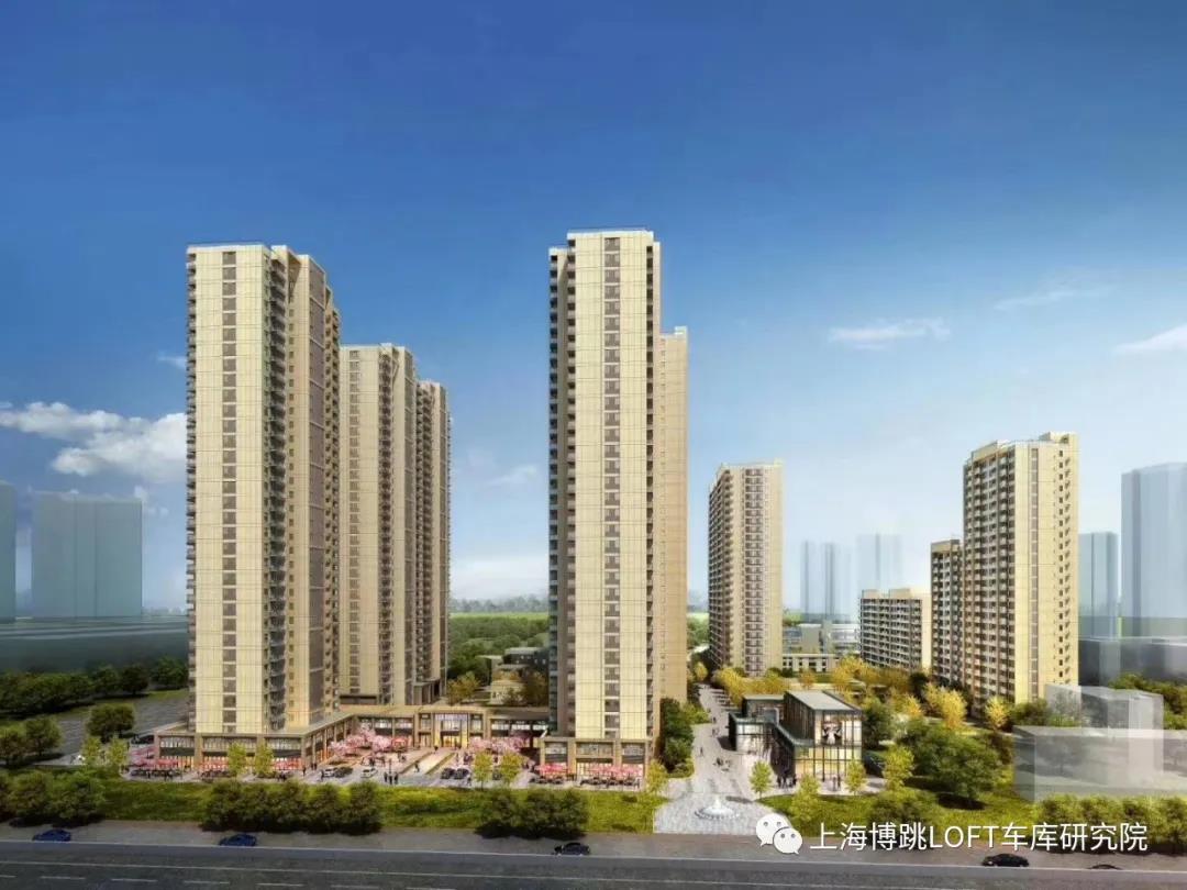 石嘴山采用了LOFT车库武汉当代集团春风十里项目现已结构封顶！